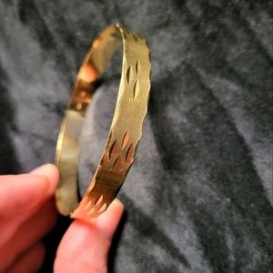 Vintage 10k Gold Bangle